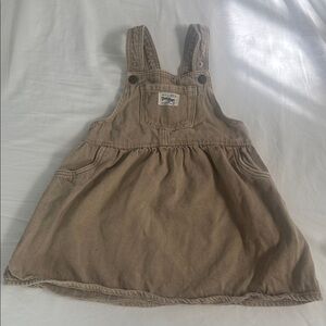 H&M Tan Kids Pinafore Dress